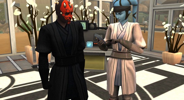  Mod The Sims: Star Wars Darth Maul Robe Recolors by Wanderflame