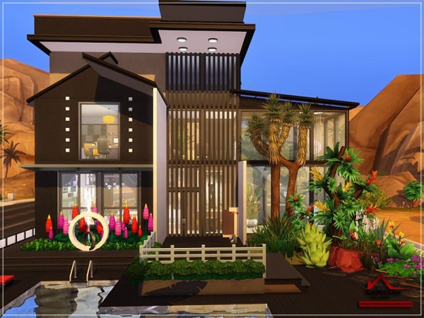  The Sims Resource: Camelia House No CC by marychabb