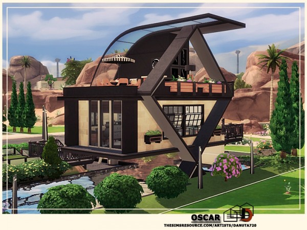  The Sims Resource: Oscar House by Danuta720