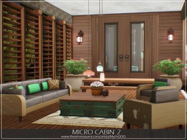  The Sims Resource: Micro Cabin 2 by MychQQQ