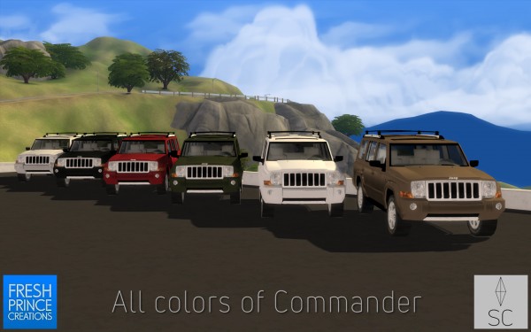  Mod The Sims: FPs 2008 Jeep Commander by SimsCraft