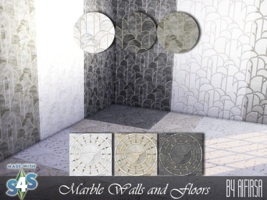 Aifirsa Sims: Marble Walls and Floors