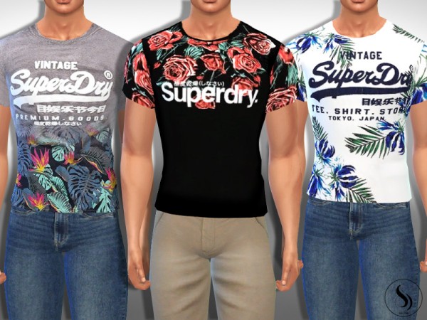  The Sims Resource: Super Dry Tees by Saliwa