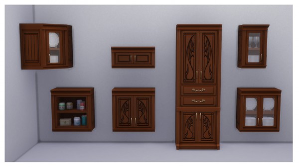  Mod The Sims: Iron Cabinet to match Realm of Magic Iron Counter by Menaceman44