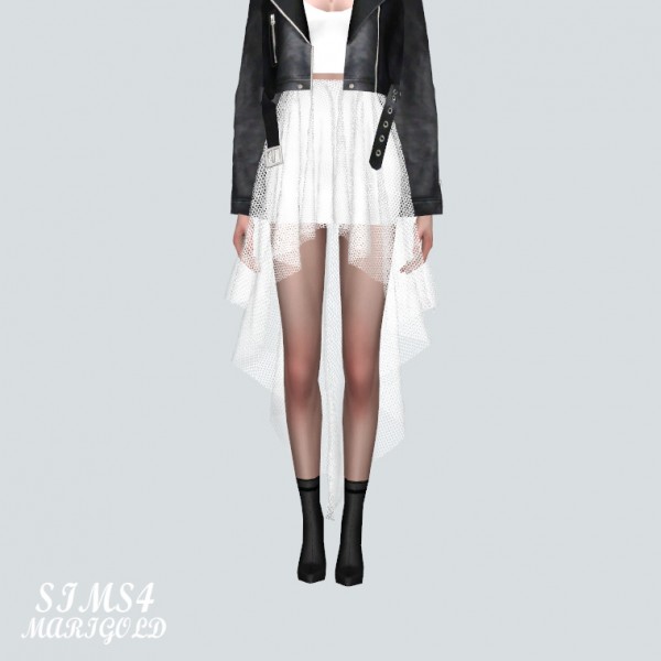  SIMS4 Marigold: BB Mesh Mini Skirt