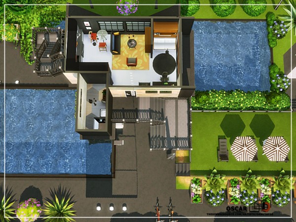  The Sims Resource: Oscar House by Danuta720