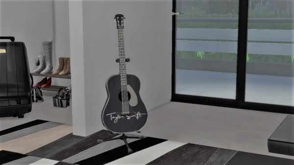  Mod The Sims: Taylor Swift guitar by simslyswift