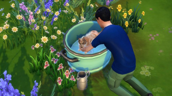  Mod The Sims: Off grid Toddler Washtub by K9DB P