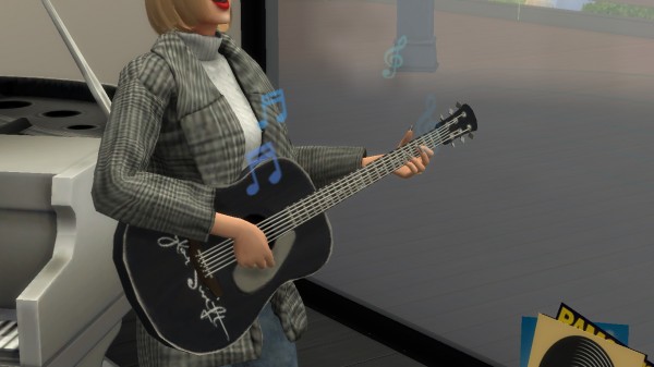  Mod The Sims: Taylor Swift guitar by simslyswift