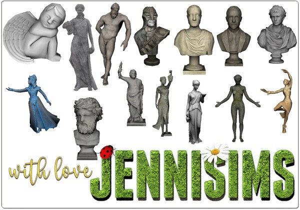  Jenni Sims: Decorative Statues