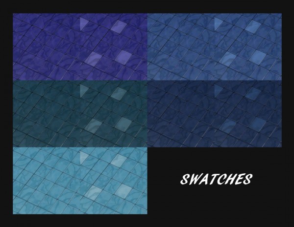  Mod The Sims: In Your Veins Marble Tile Recolours by Simmiller