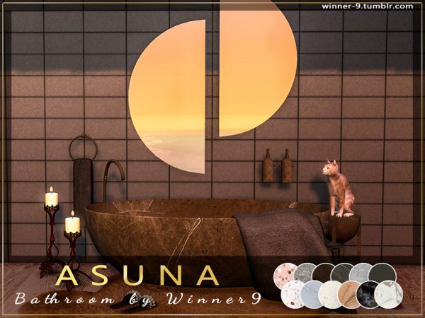  The Sims Resource: ASUNA Bathroom by Winner9