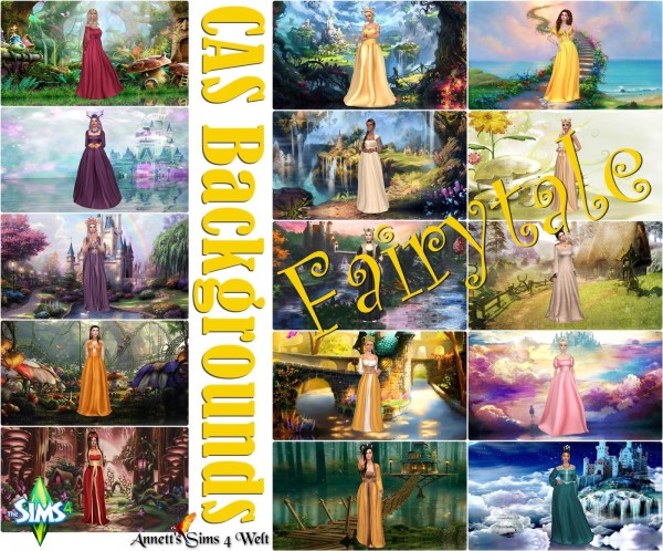  Annett`s Sims 4 Welt: CAS Backgrounds Fairytale
