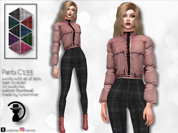  The Sims Resource: Pants C133 by turksimmer