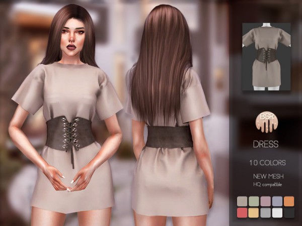  The Sims Resource: Dress BD191 by  busra tr