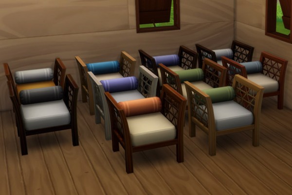  Blackys Sims 4 Zoo: Sit Living curved by mammut