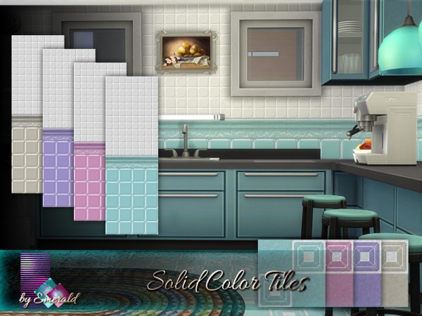  The Sims Resource: Solid Color Tiles by emerald