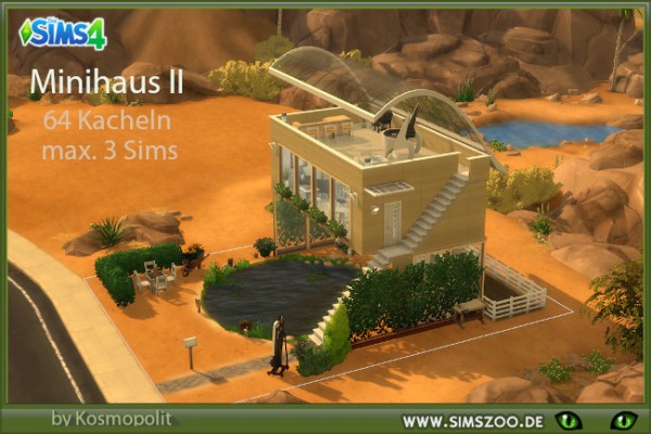  Blackys Sims 4 Zoo: Minihaus by Kosmopolit