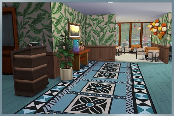  Blackys Sims 4 Zoo: Hotel Sweet by Cappu