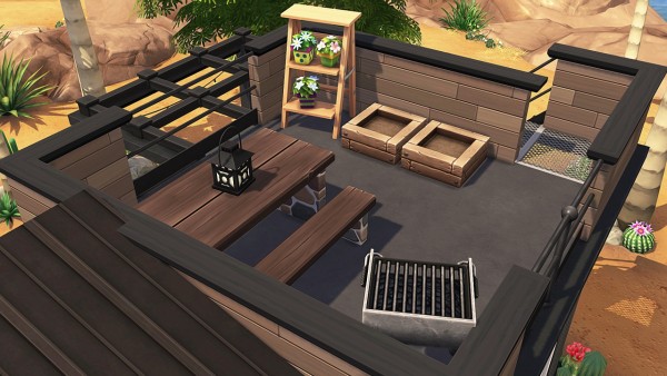  Aveline Sims: Industrial Micro Home