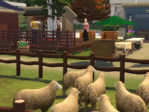  KyriaTs Sims 4 World: Fjord sunds martnan