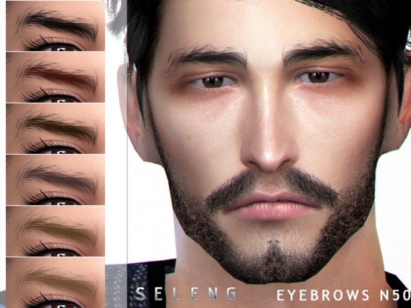  The Sims Resource: Eyebrows N50 by Seleng