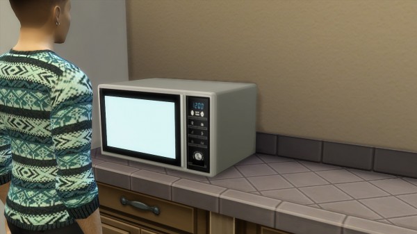  Mod The Sims: Modern microwave by hippy70