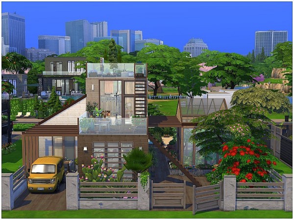  The Sims Resource: Tiny Family House by lotsbymanal