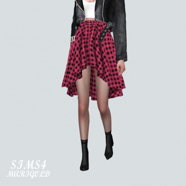  SIMS4 Marigold: BB Mesh Mini Skirt V4