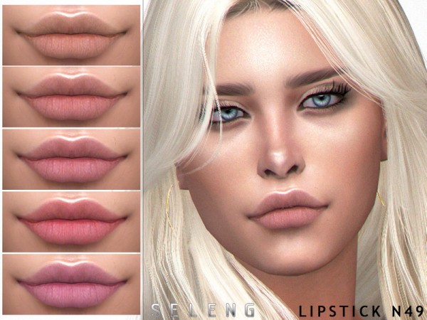  The Sims Resource: Lipstick N49 by Seleng