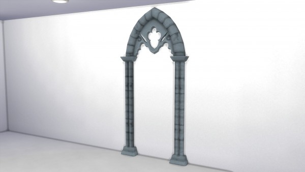 Mod The Sims: Gothic Wall Arch by TheJim07