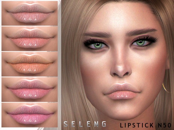 The Sims Resource: Lipstick N5o by Seleng