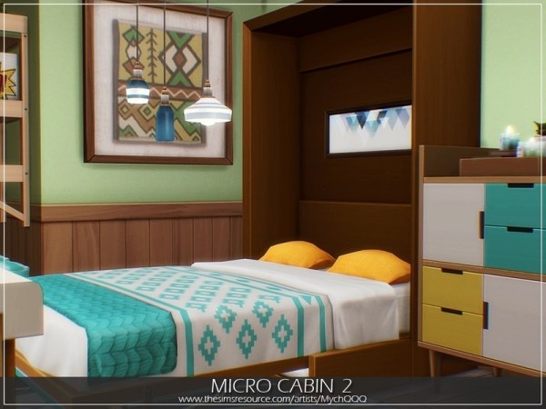  The Sims Resource: Micro Cabin 2 by MychQQQ