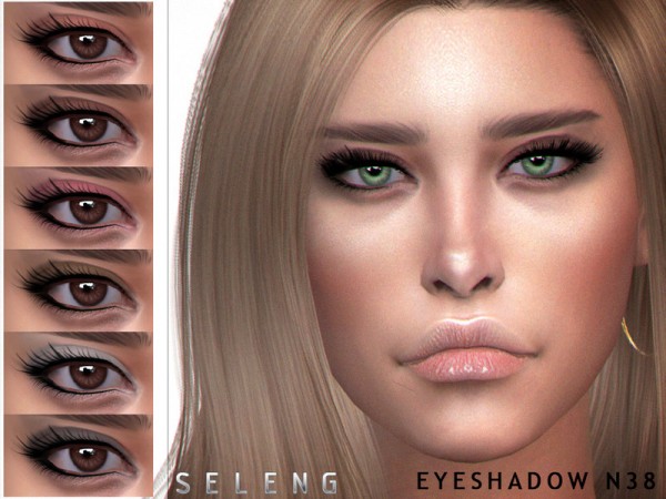  The Sims Resource: Eyeshadow N38 by Seleng