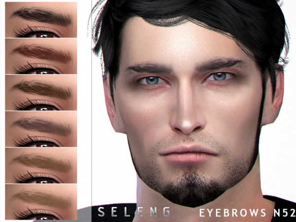  The Sims Resource: Eyebrows N52 by Seleng