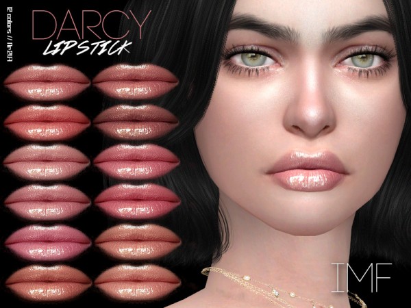  The Sims Resource: Darcy Lipstick N.247 by IzzieMcFire