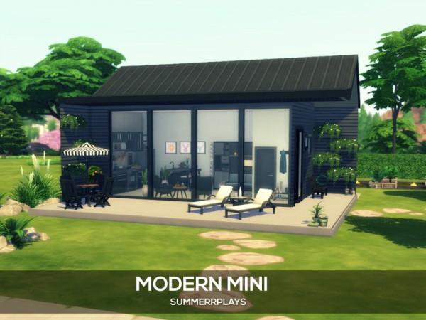  The Sims Resource: Modern Mini by Summerr Plays