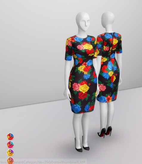  Rusty Nail: Colorful Floral Dress