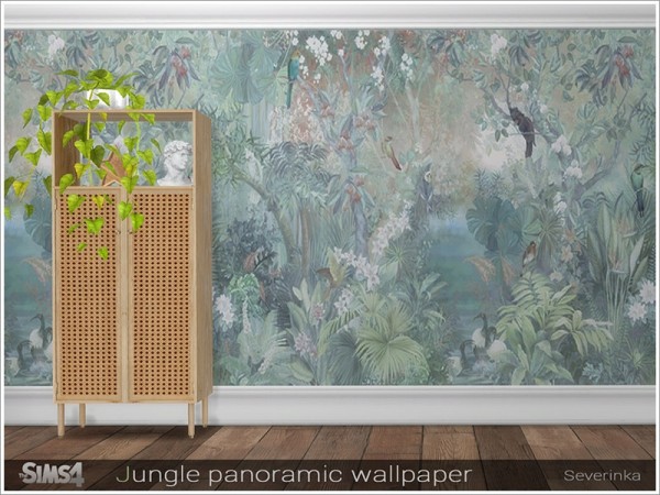  The Sims Resource: Jungle panoramic wallpaper by Severinka