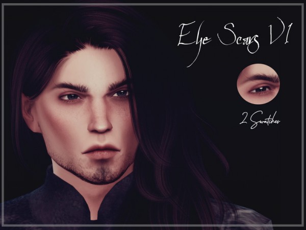  The Sims Resource: Eye Scars V1 by Reevaly