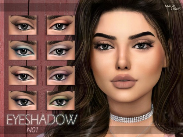  The Sims Resource: Eyeshadow N01 by MagicHand
