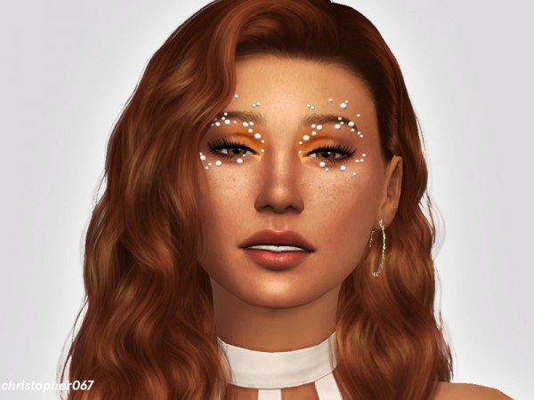  The Sims Resource: Face Pearls V1 by Christopher067