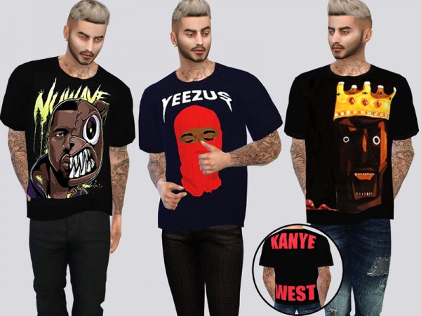  The Sims Resource: Chinatown Market X Yeezy by McLayneSims