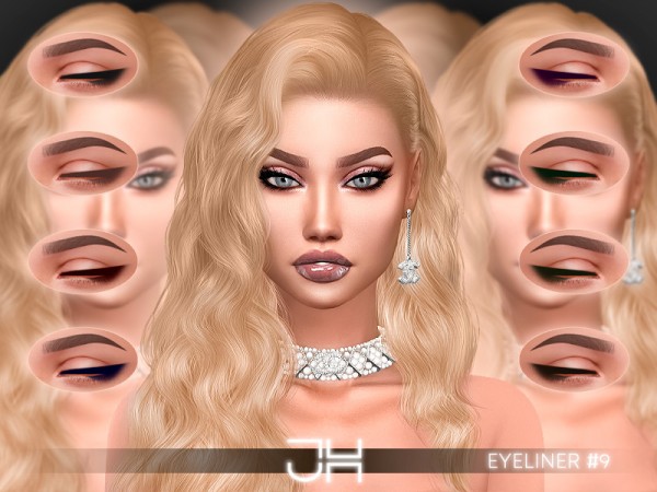 The Sims Resource: Eyeliner 9  by Jul Haos