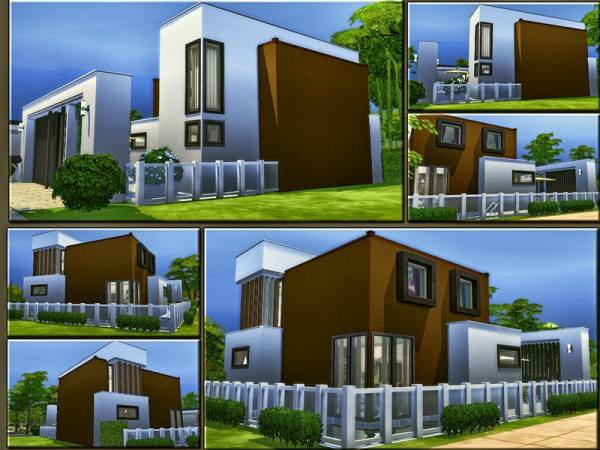 The Sims Resource: White Cocolate House by matomibotaki