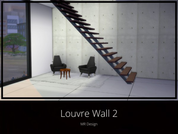  The Sims Resource: Louvre Wall 2 by MR Design