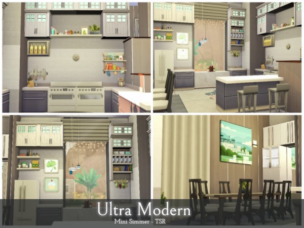 The Sims Resource: Ultra Modern House by Mini Simmer