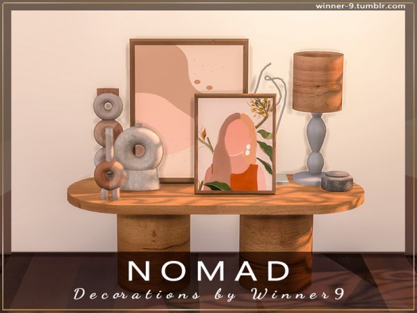  The Sims Resource: Nomad Decorations by Winner9