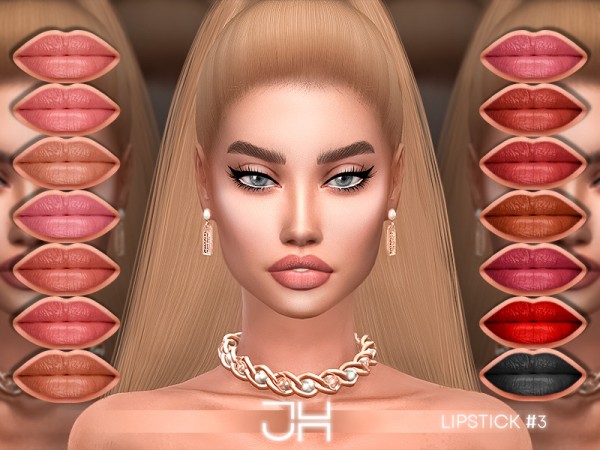  The Sims Resource: Lipstick 3 by Jul Haos