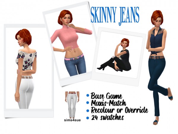  Sims 4 Sue: Skinny Jeans
